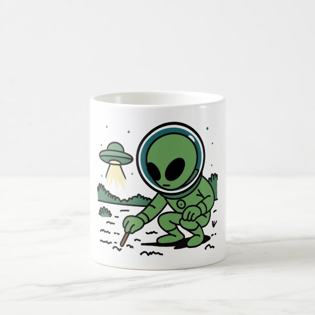 Alien Melancholy Kaffeetasse (Mittel)