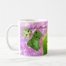 Alien Meme grüne Katze Tasse