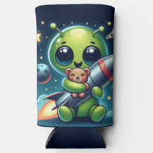 ALIEN MIT ROCKET