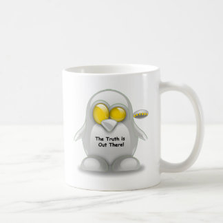 Alien mit UFOTux Kaffeetasse