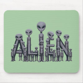 Alien Mousepad