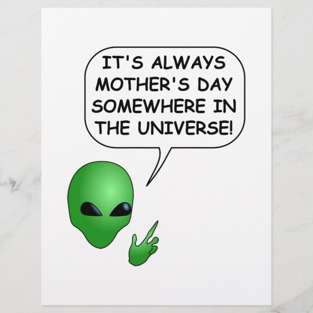 Alien Muttertag (Vorderseite)