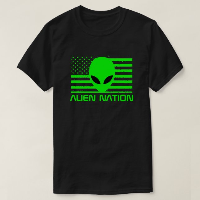 Alien-Nation T-Shirt (Design vorne)