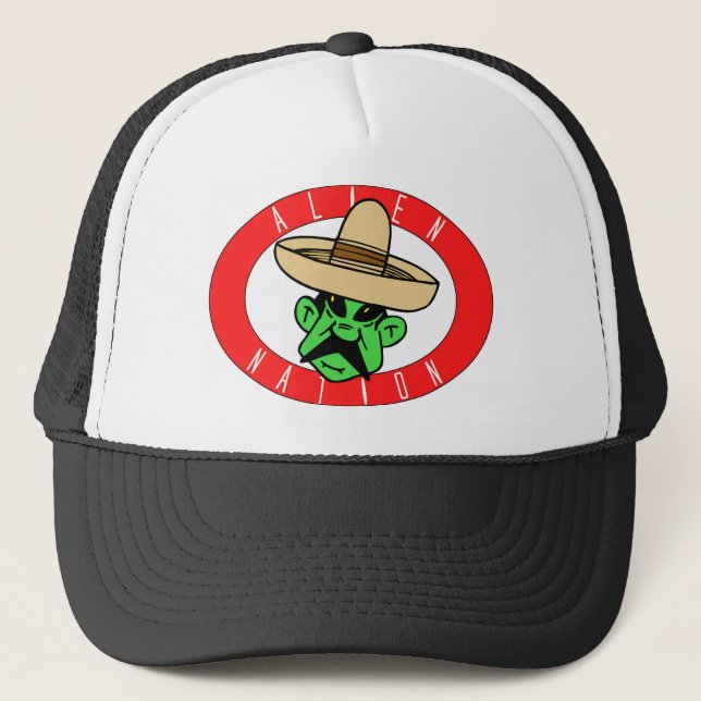Alien-Nation Truckerkappe (Vorderseite)