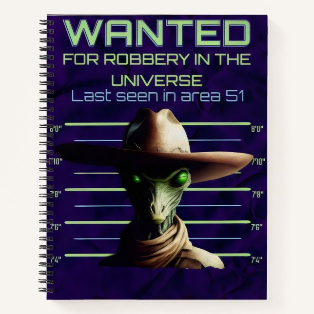 Alien. Notizbuch (Vorderseite)