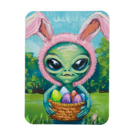 Alien Oaster Bunny Magnet