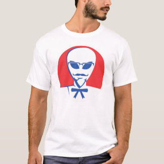 Alien-Oberst (weiß) T-Shirt