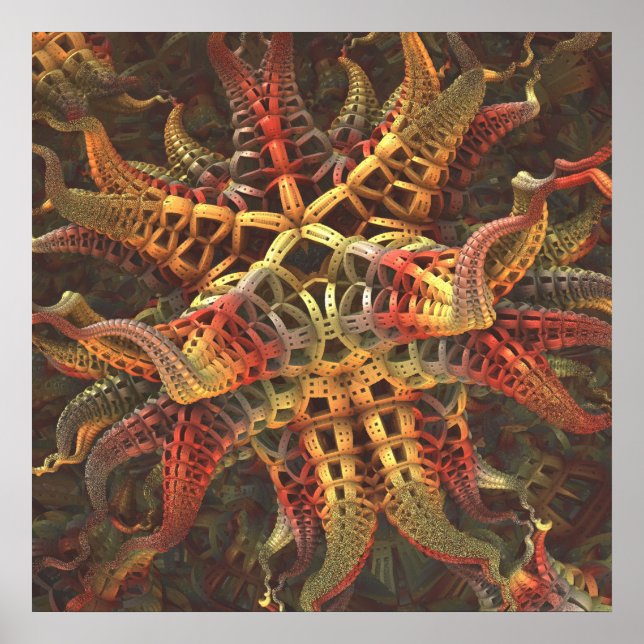 Alien Octopus Poster (Vorne)