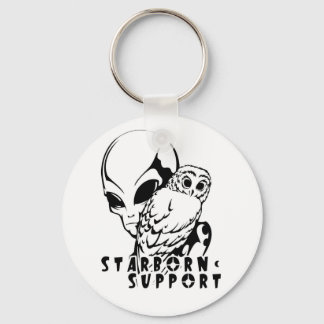 Alien Owl Schlüsselanhänger