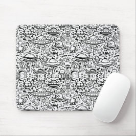 Alien Pattern Mousepad