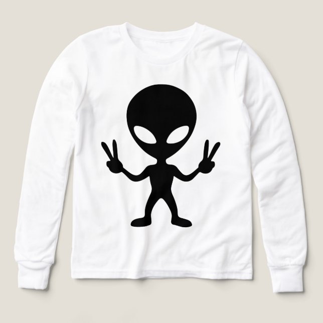 alien peace (Design Vorderseite)