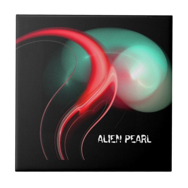 ALIEN PEARL FRAKTALE FLIESE (Vorderseite)