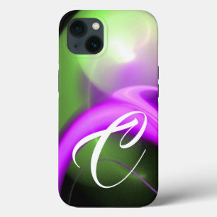 ALIEN PEARL MONOGRAM Green Lila Pink Fraktale Case-Mate iPhone Hülle