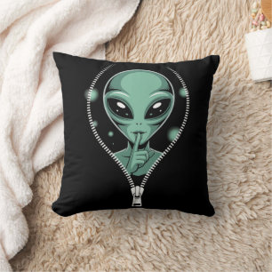Alien Peeping Kissen