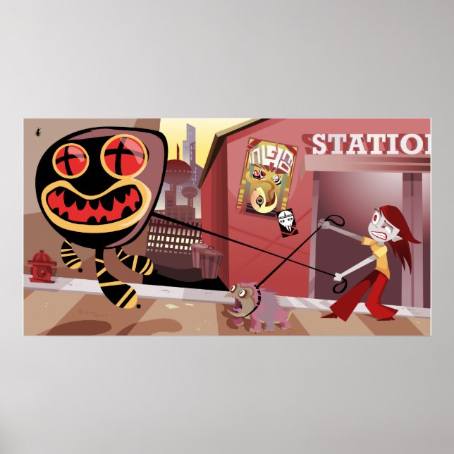 Alien Petshop Poster (Vorne)