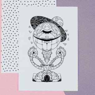 Alien: Phantastische galaktische Strangerfarben Poster