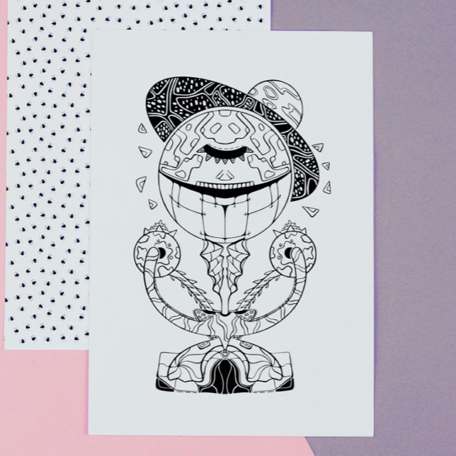 Alien: Phantastische galaktische Strangerfarben Poster (Von Creator hochgeladen)