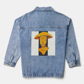 Alien Pilz Jeansjacke