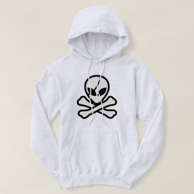 Alien Pirate Hoodie (Design vorne)