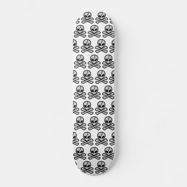 Alien Pirate Skateboard (Vorderseite)