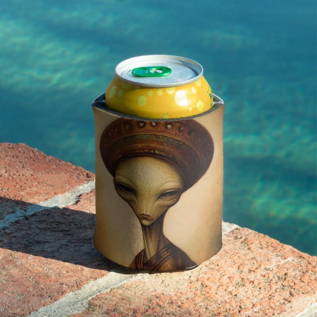 Alien Portrait Dosenkühler (In Situ Pool)