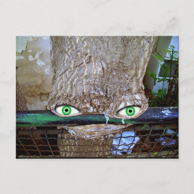 Alien Postkarte (Vorderseite)