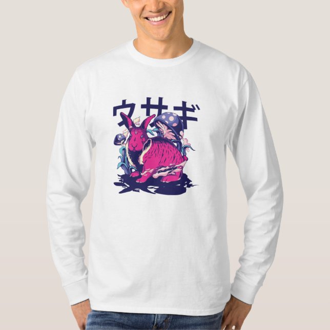 Alien Rabbit T-Shirt (Vorderseite)