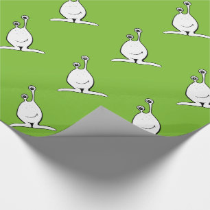 Alien, Raumfahrer, UFO Geschenkpapier