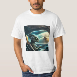 Alien Raumschiff T-Shirt