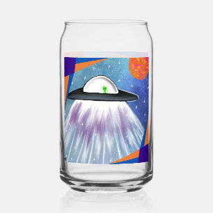 Alien Raumschiff UFO Space Dosenglas