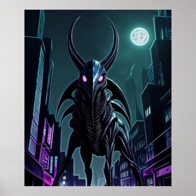 Alien Raven 06 Poster (Vorne)