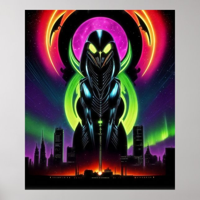 Alien Raven 13 Poster (Vorne)