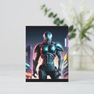 Alien Raven 14 Postkarte