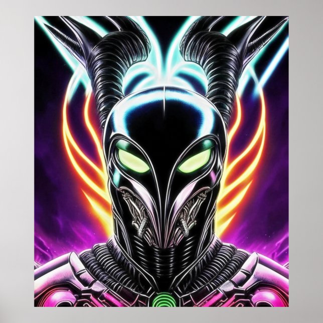 Alien Raven 18 Poster (Vorne)