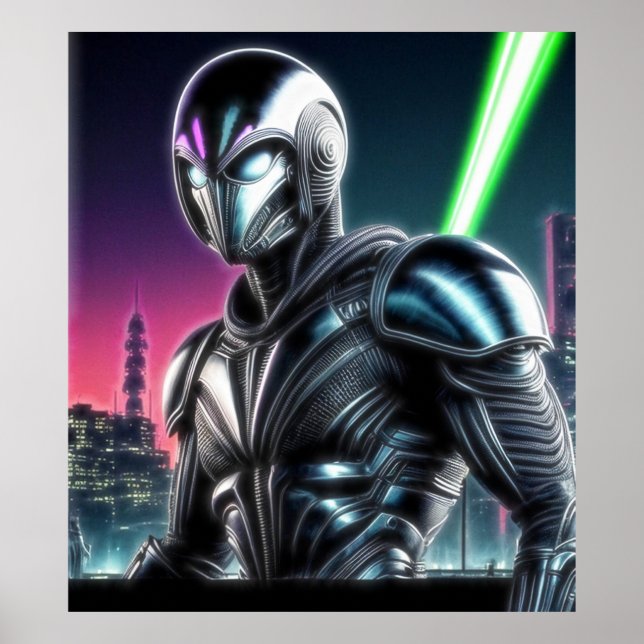 Alien Raven 21 Poster (Vorne)