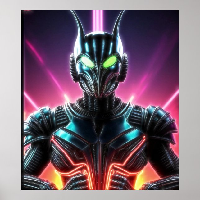 Alien Raven 23 Poster (Vorne)