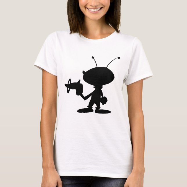 Alien Raygun T-Shirt (Vorderseite)