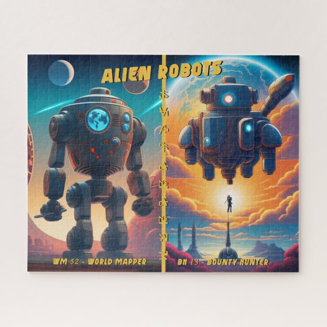 Alien Roboter (Horizontal)