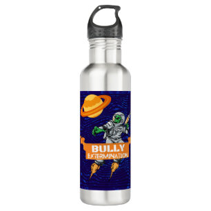 Alien schikaniert edelstahlflasche