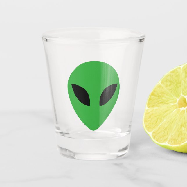 Alien Schnapsglas (Vorderseite)