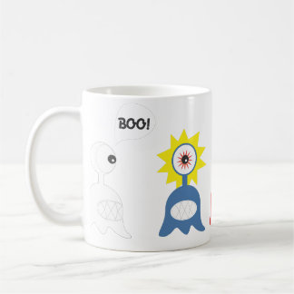 Alien-Schnecken-Tassen Kaffeetasse