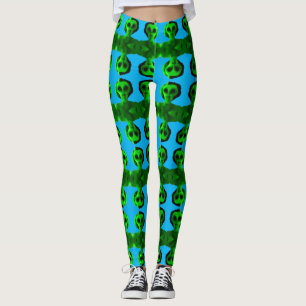 Alien Self Portrait Leggings