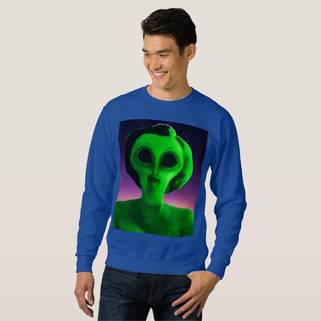 Alien Self Portrait Sweatshirt (Vorne ganz)