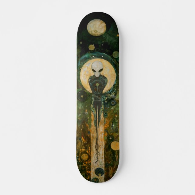 Alien Sentinel Skateboard (Vorne)
