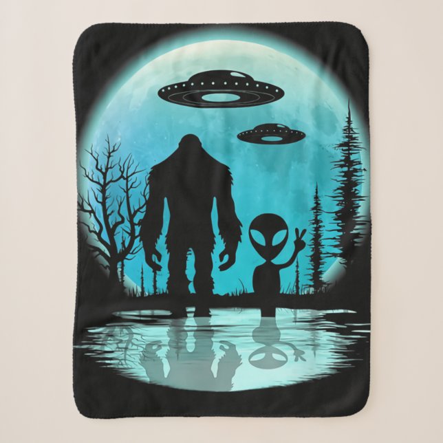 Alien Sherpadecke (Vorderseite)