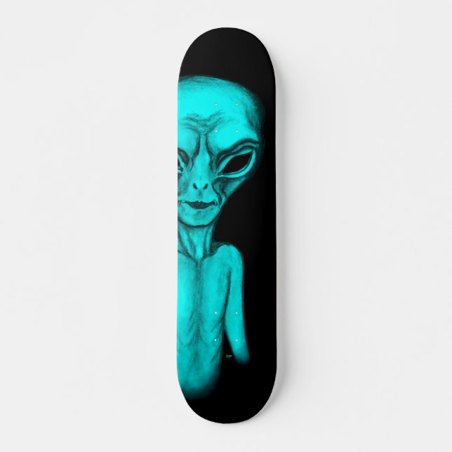 Alien Skateboard (Vorne)