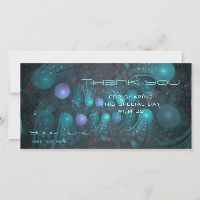 Alien Skin 2001 Dankeskarte (Vorderseite)