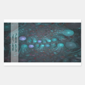 Alien Skin 2001 Rechteckiger Aufkleber