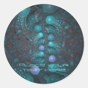 Alien Skin 2001 Runder Aufkleber