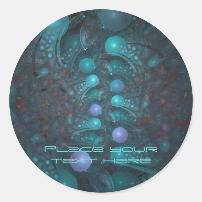 Alien Skin 2001 Runder Aufkleber (Vorderseite)